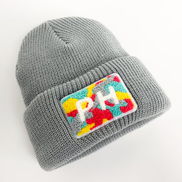 Chenille Patch Beanie